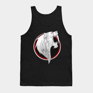 Sabertooth Tiger Vintage Logo Tank Top